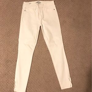 Sam Edelman jeans with slits at bottom
